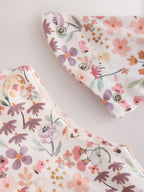 Pink Floral 2.5 Tog Removable Sleeve Baby Sleep Bag