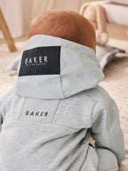 Baker by Ted Baker Grey Hooded Zip Romper