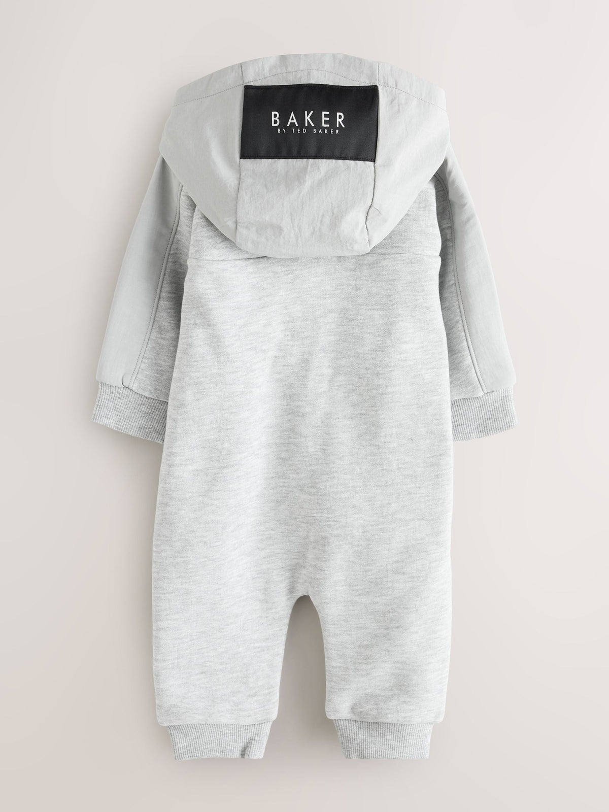 Baker by Ted Baker Grey Hooded Zip Romper