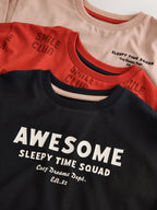 Black/Red/Stone Oversized Pyjamas 3 Pack (9mths-11yrs)