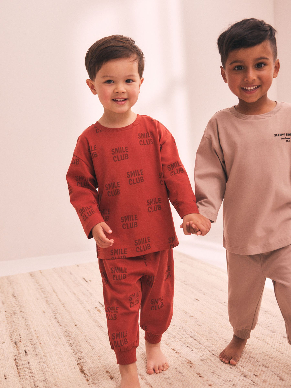 Black/Red/Stone Oversized Pyjamas 3 Pack (9mths-11yrs)