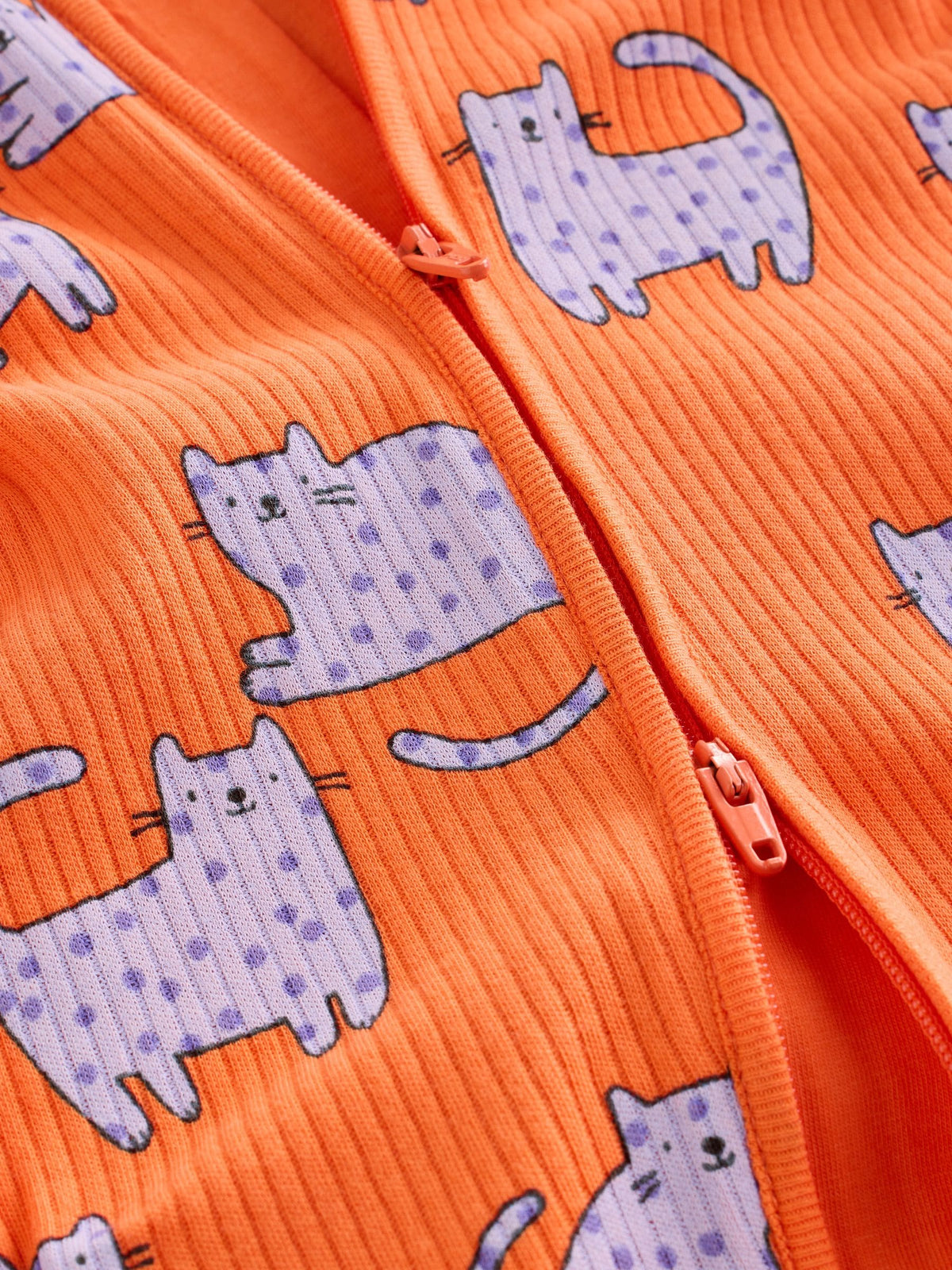Bright Animal Two Way Zip Baby Sleepsuits 4 Pack (0mths-2yrs)