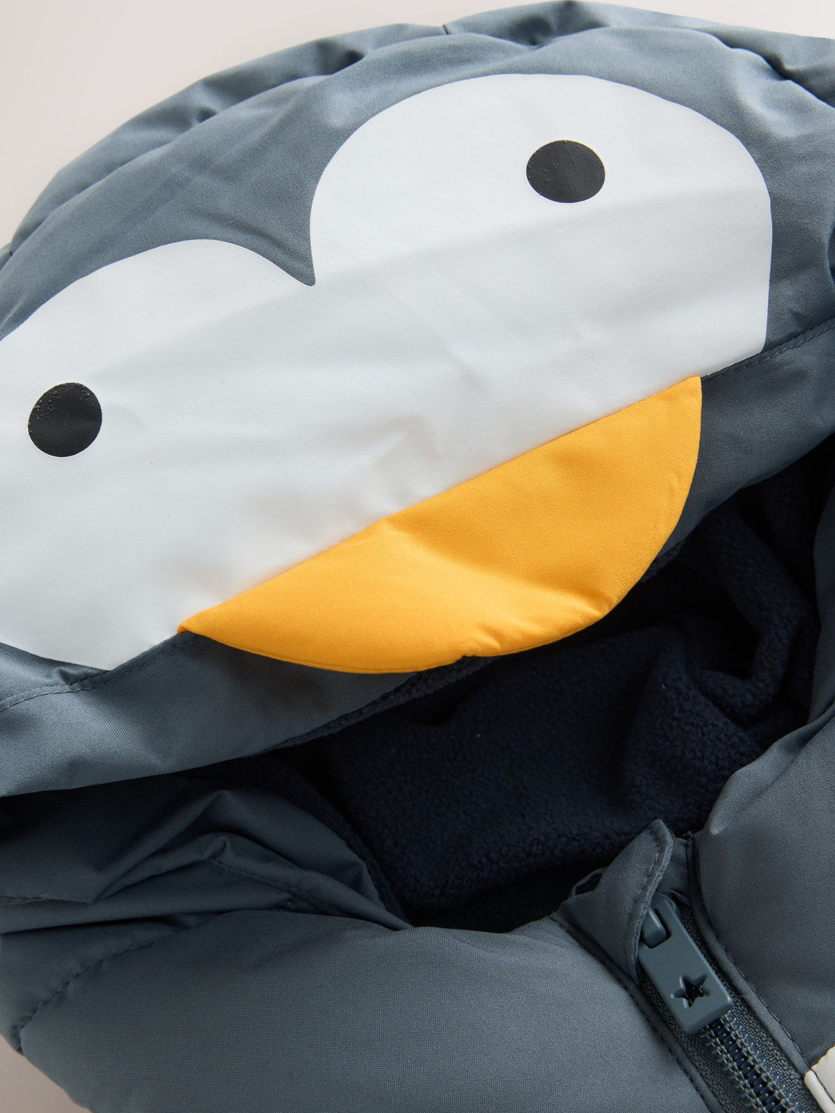 Grey Penguin Padded Snowsuit (3mths-7yrs)
