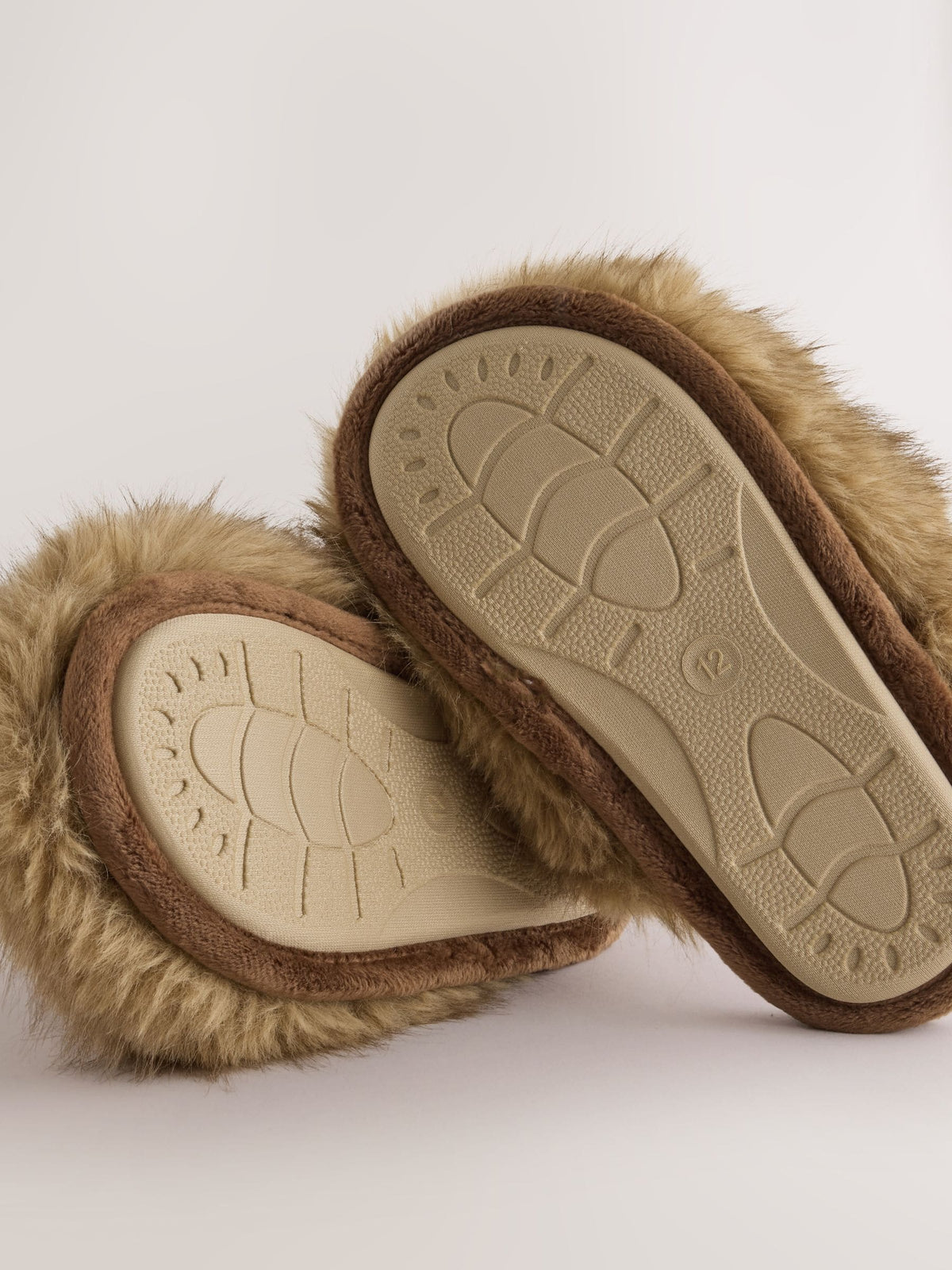 Brown Sloth Novelty Slippers