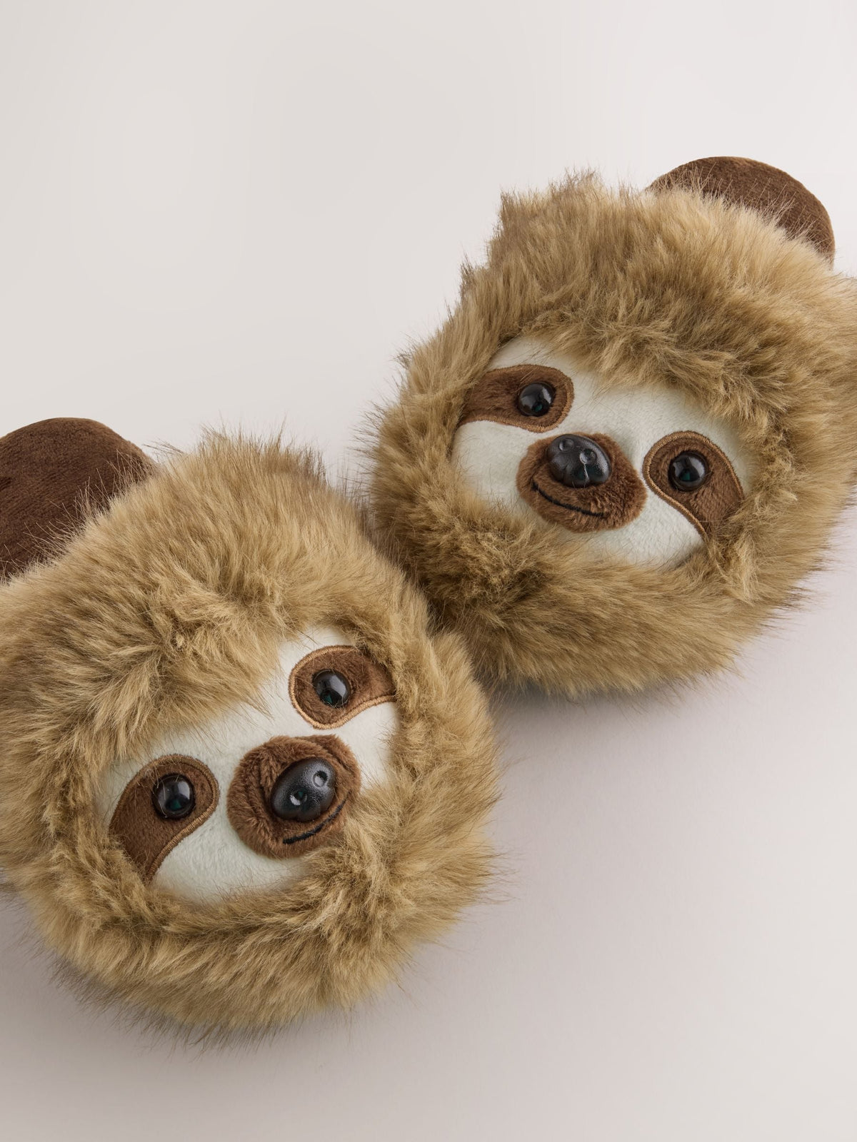 Brown Sloth Novelty Slippers