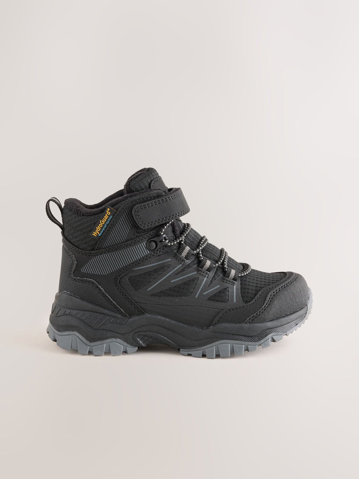 Black Waterproof Walking Boots