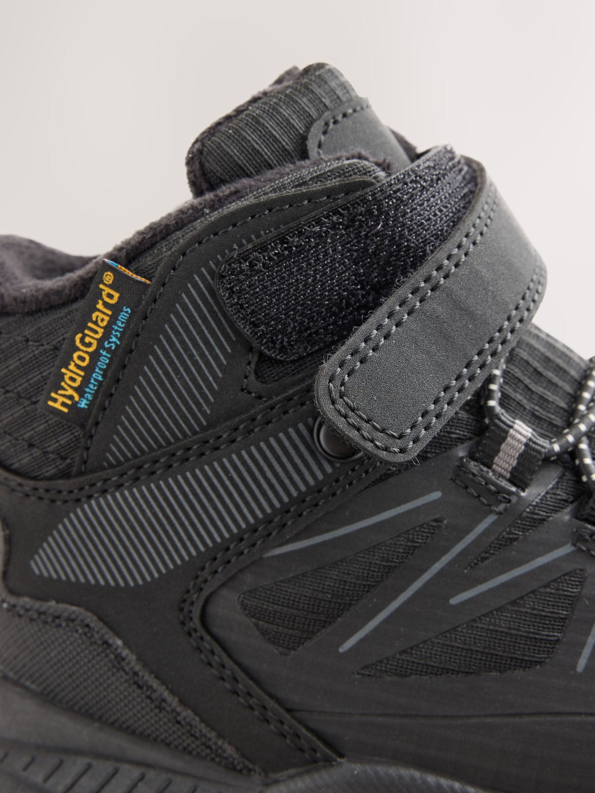Black Waterproof Walking Boots