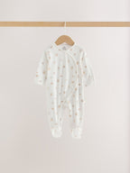 Neutral Bear Sleepsuits 3 Pack (0-2yrs)