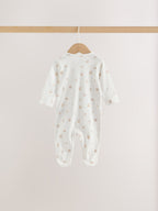 Neutral Bear Sleepsuits 3 Pack (0-2yrs)