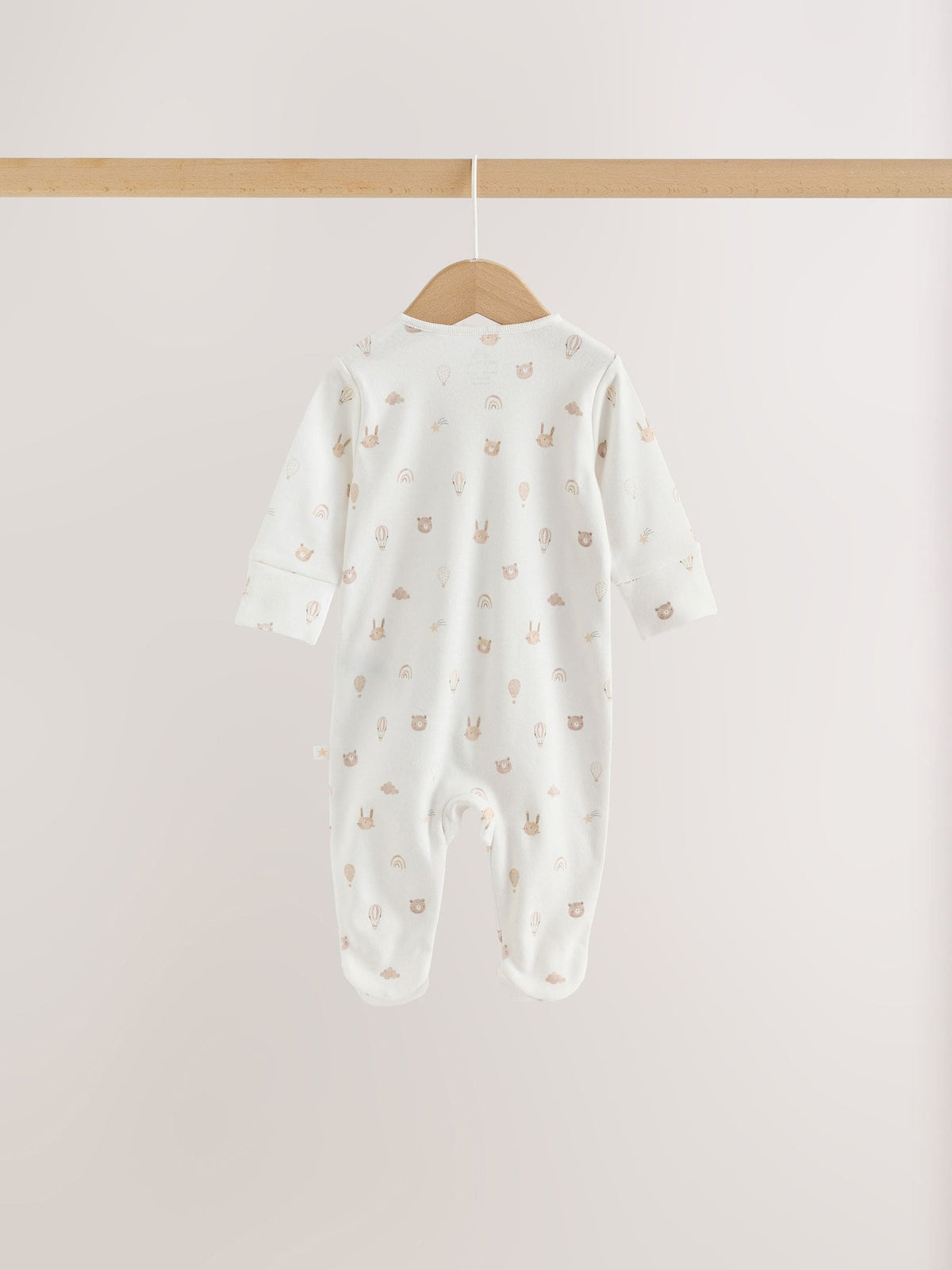 Neutral Bear Sleepsuits 3 Pack (0-2yrs)