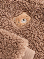 Brown Bear Borg Two Way Zip Sleepsuit