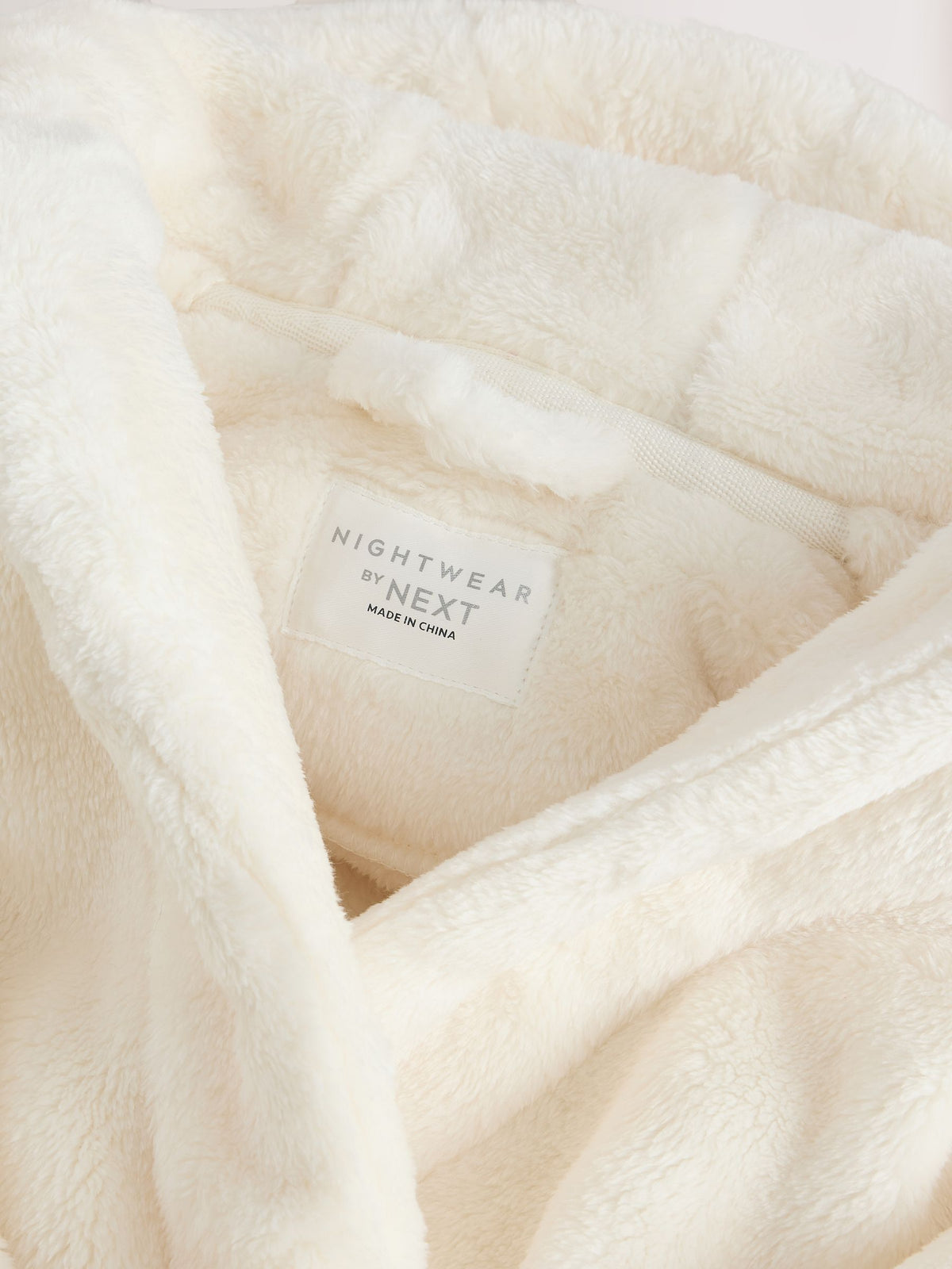 Ecru Soft Touch Fleece Dressing Gown (9mths-16yrs)