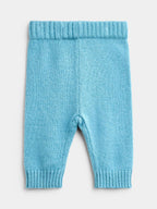 JoJo Maman Bébé Blue Duck Knitted Jumper & Leggings Set