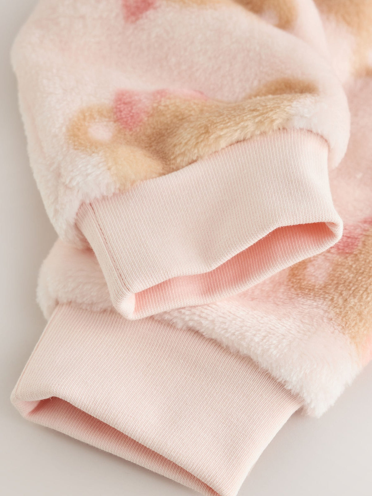 Pink Bear Baby Fleece Sweater and Leggings Set 2 Piece (0mths-2yrs)