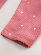 Pink Cherry Print Baby Leggings 5 Pack (0mths-2yrs)