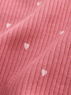Pink Cherry Print Baby Leggings 5 Pack (0mths-2yrs)