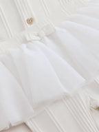 Baker by Ted Baker 2 Piece Mesh Tutu Top & Flare Leggings Set