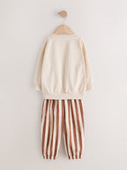 Neutral ski print Jogger Pyjamas 3 Pack (9mths-12yrs)