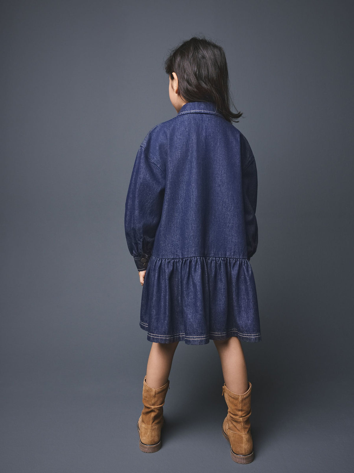 Denim Shirt Dress (3-16yrs)