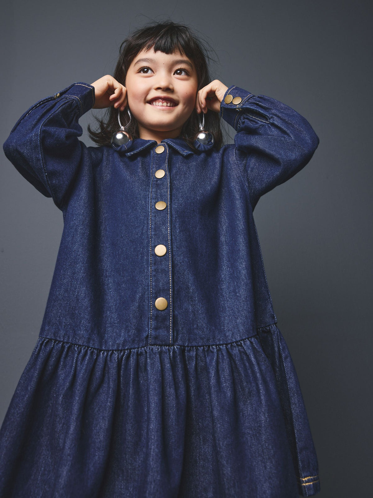 Denim Shirt Dress (3-16yrs)