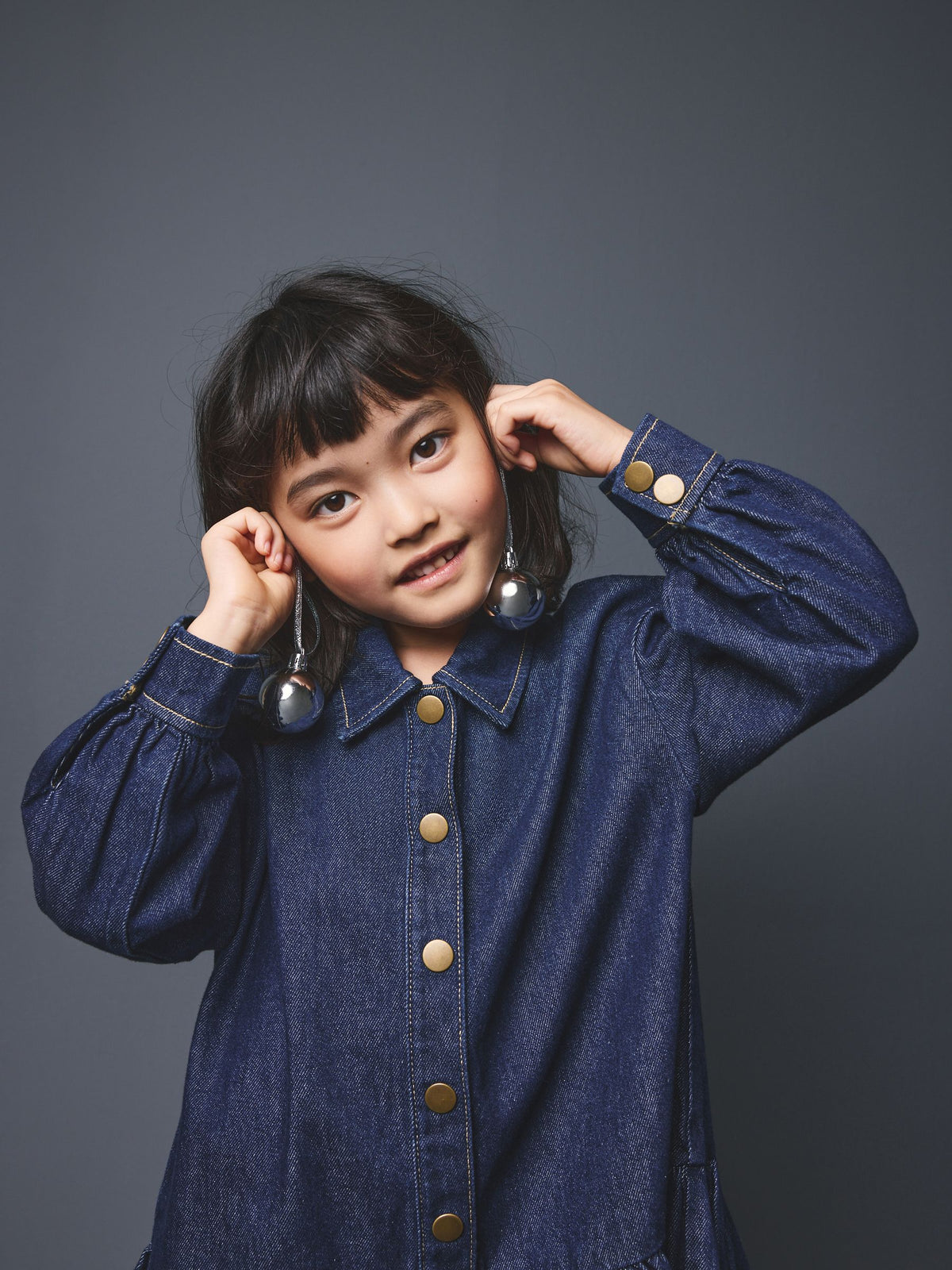 Denim Shirt Dress (3-16yrs)