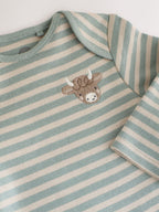 Neutral Hamish Long Sleeve Bodysuits 5 Pack