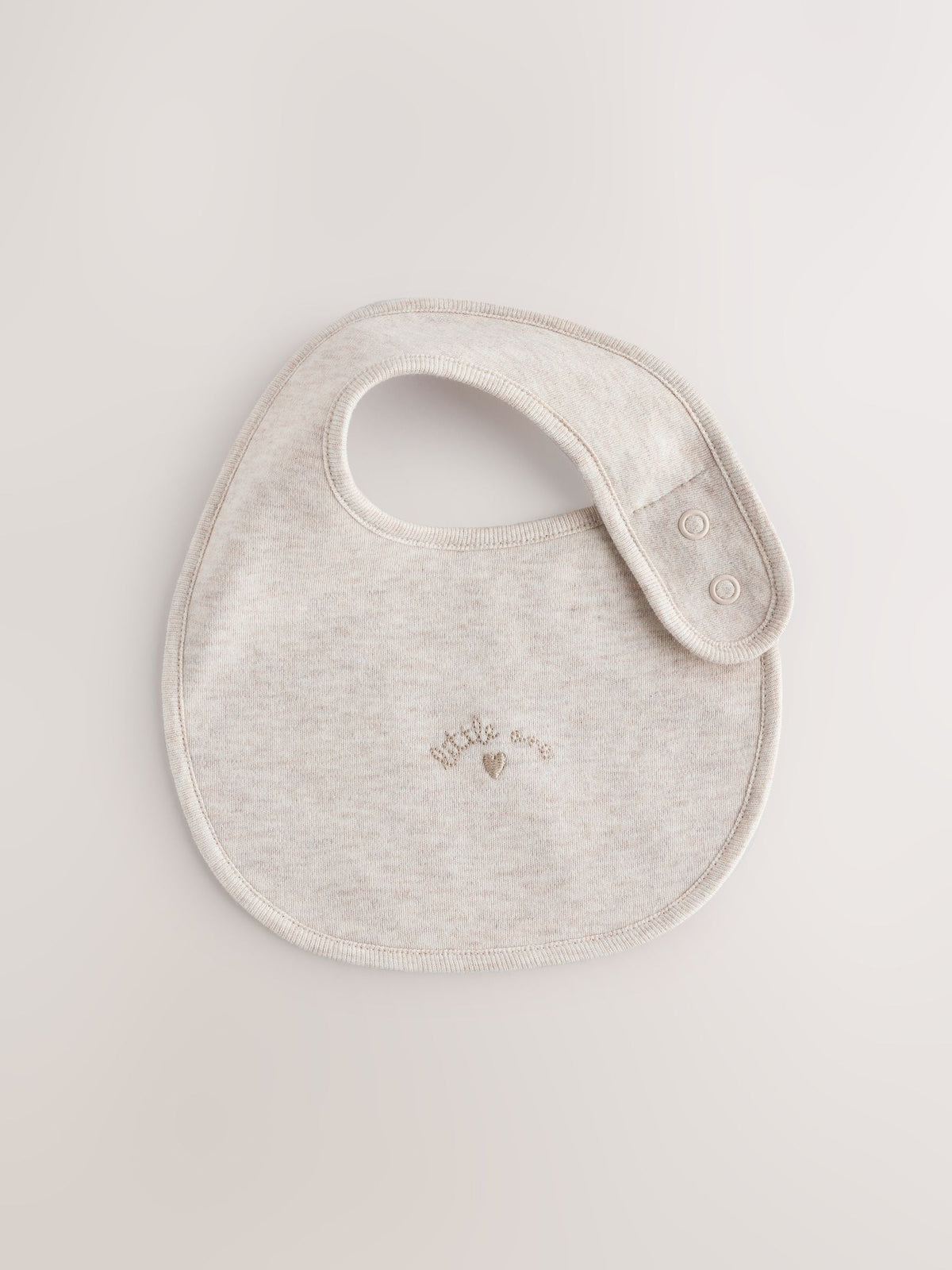 Neutral Bunny Baby Bibs 5 Pack
