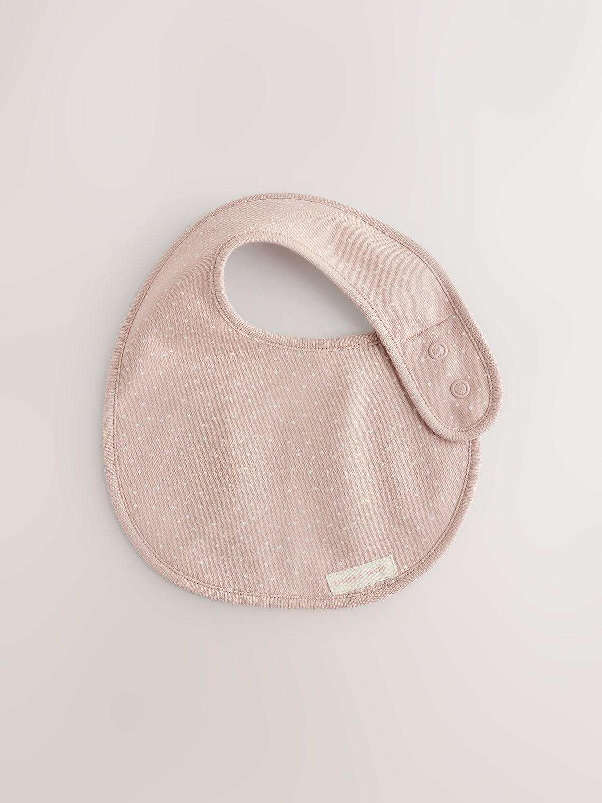 Neutral Bunny Baby Bibs 5 Pack