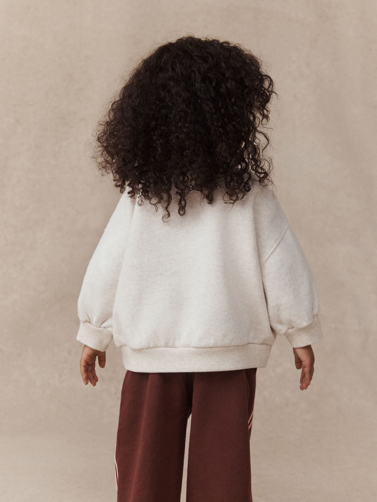 Cream Bear Crew Neck Sweatshirt (3mths-7yrs)