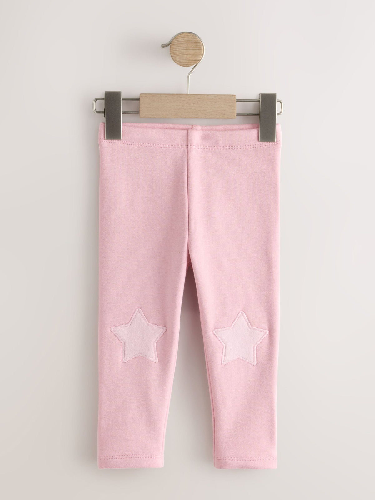 Black/Blue/Pink Cosy Fleece Lined Leggings 4 Pack (3mths-7yrs)