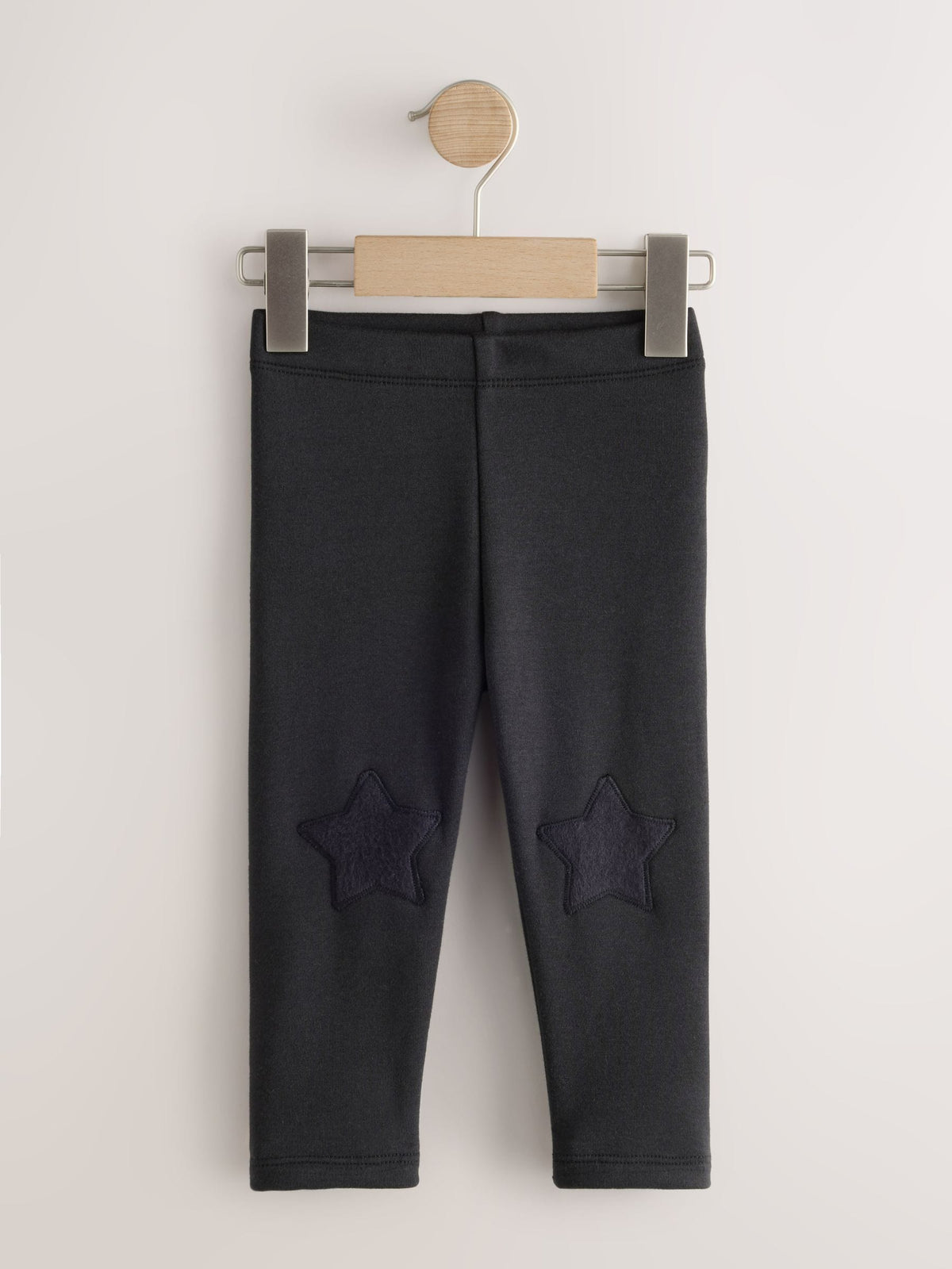 Black/Blue/Pink Cosy Fleece Lined Leggings 4 Pack (3mths-7yrs)