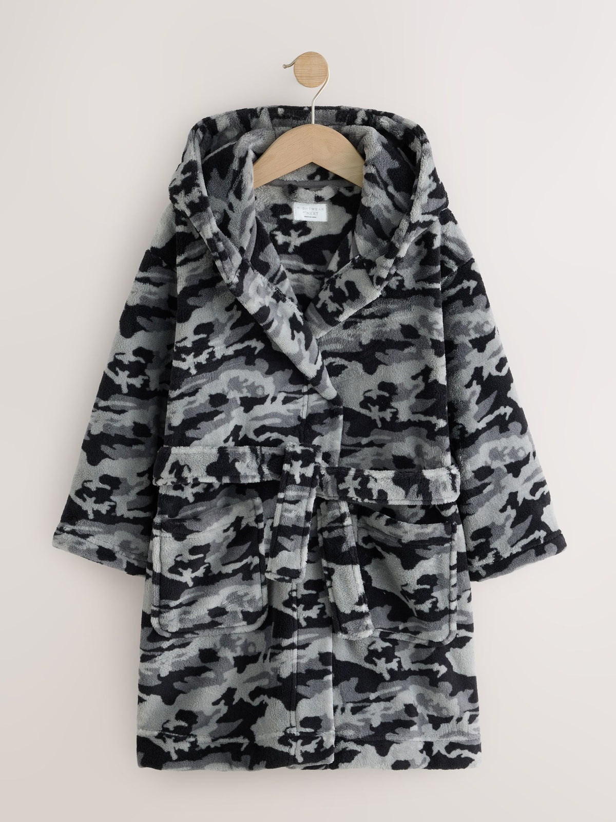 Grey Camo Robe (1.5-16yrs)