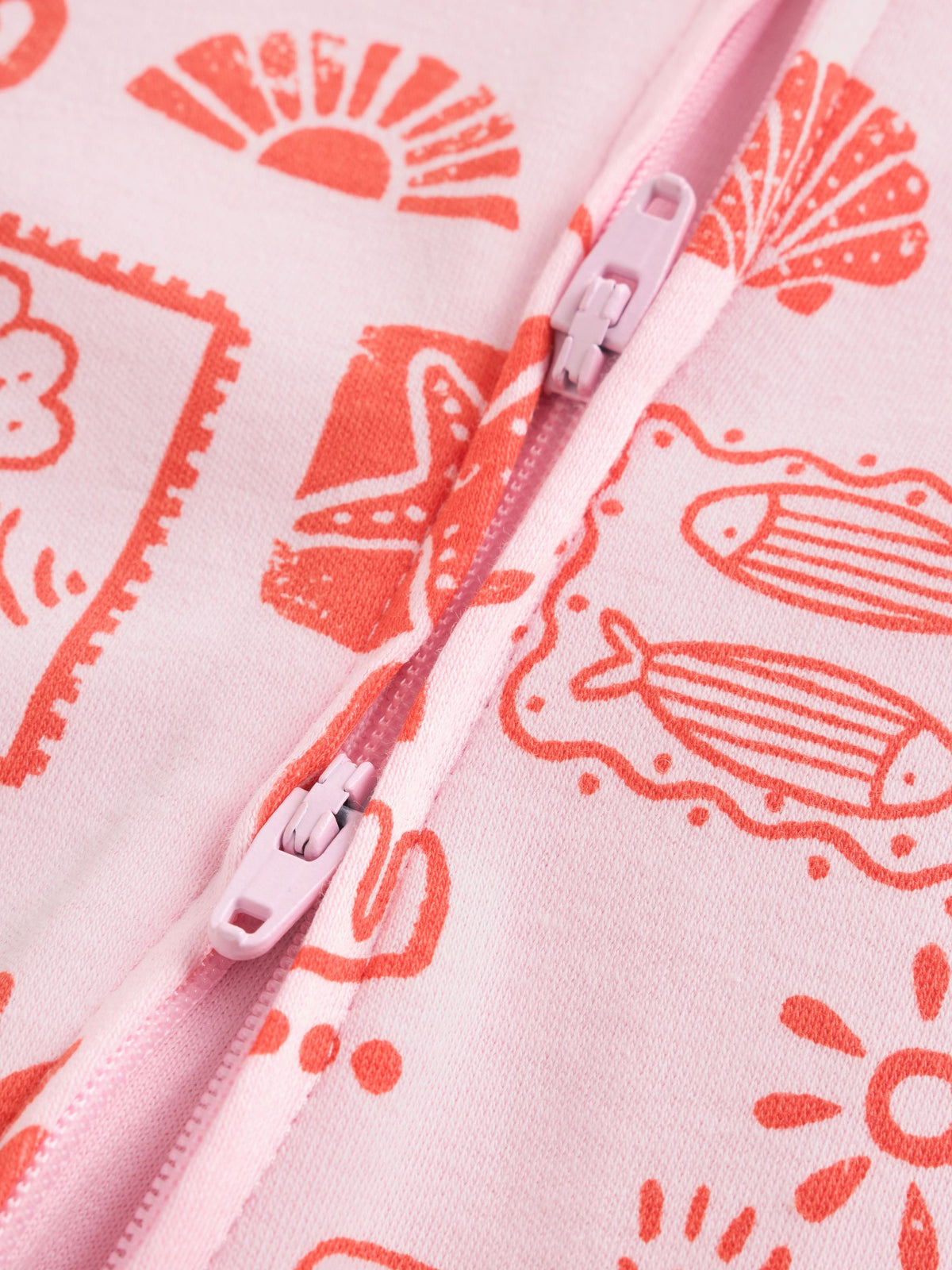 Red/Pink Baby Sleepsuits 3 Pack (0mths-3yrs)