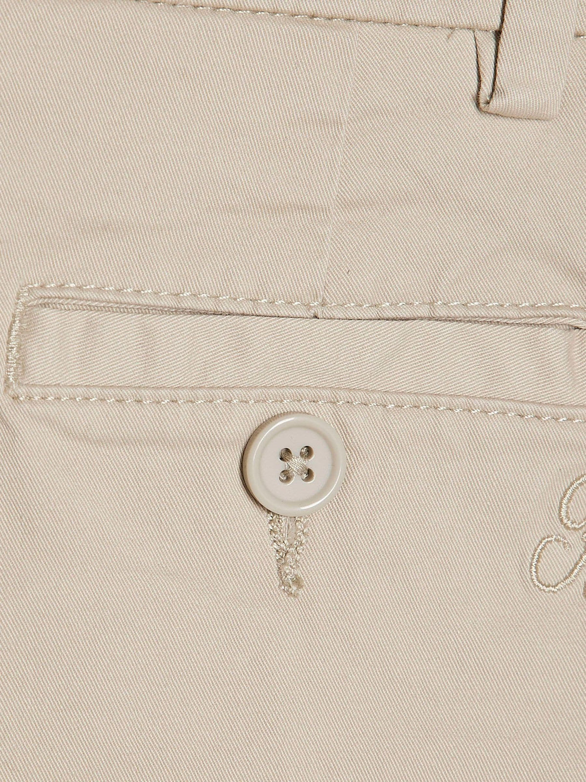 River Island White Short Sleeve Smart Shirt & Chino Shorts Set