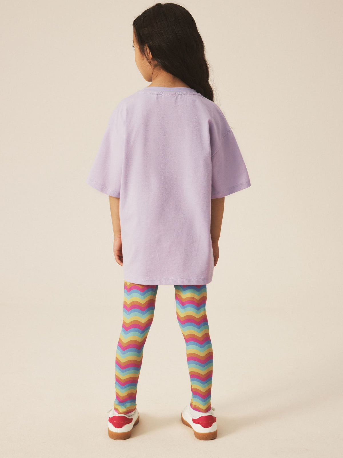 Little Bird Rainbow Butterfly T-Shirt and Leggings 2 Piece Set