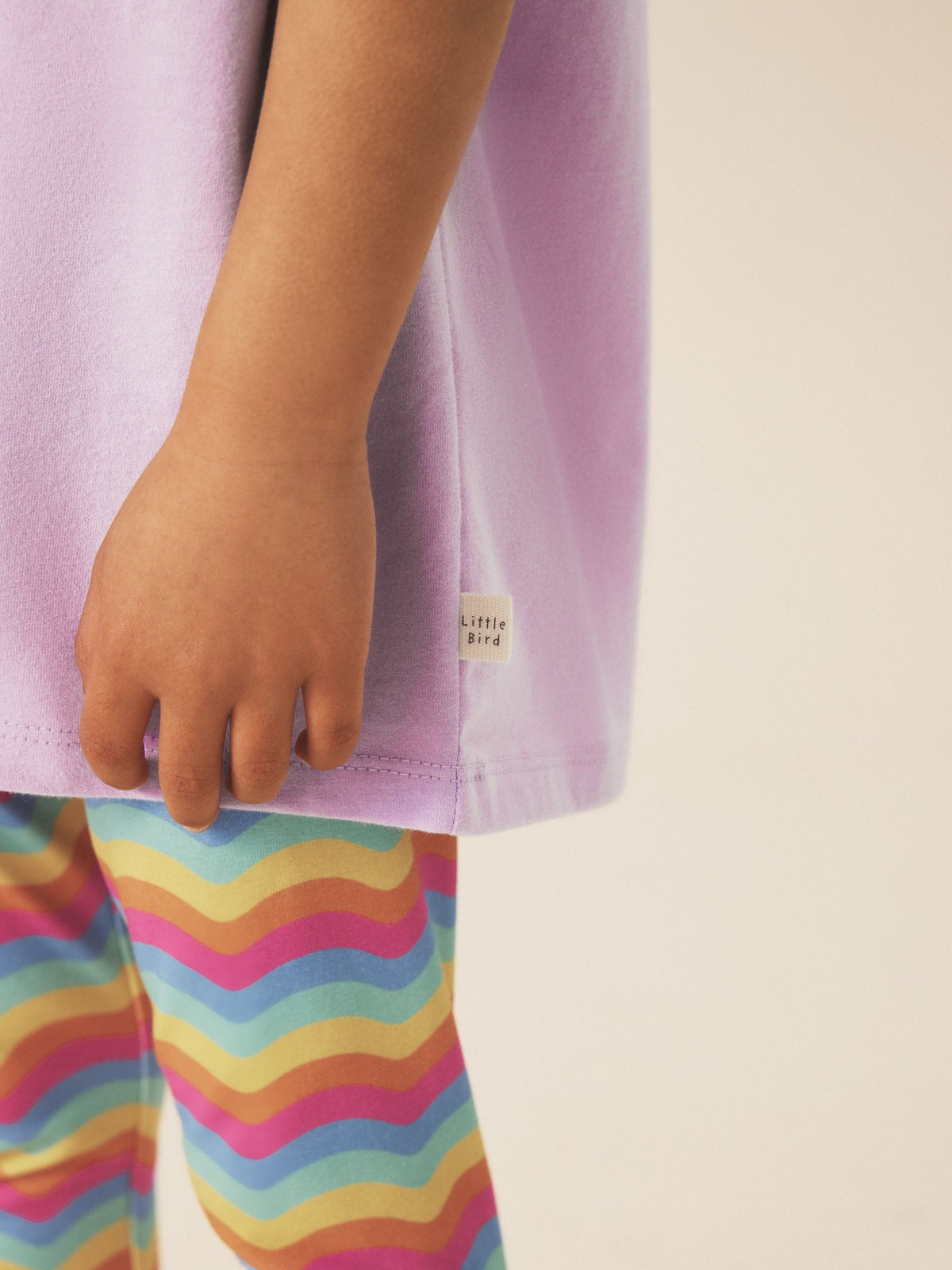 Little Bird Rainbow Butterfly T-Shirt and Leggings 2 Piece Set