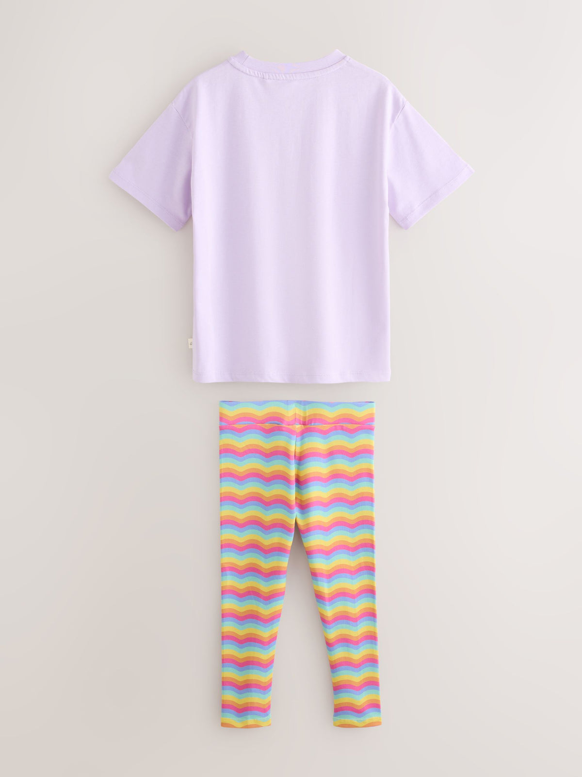 Little Bird Rainbow Butterfly T-Shirt and Leggings 2 Piece Set