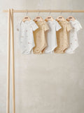 Mamas & Papas Cream Duckling Bodysuits 5 Pack
