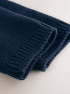 Navy Blue Bear Knitted Jumper and Leggings Baby Set (0mths-2yrs)