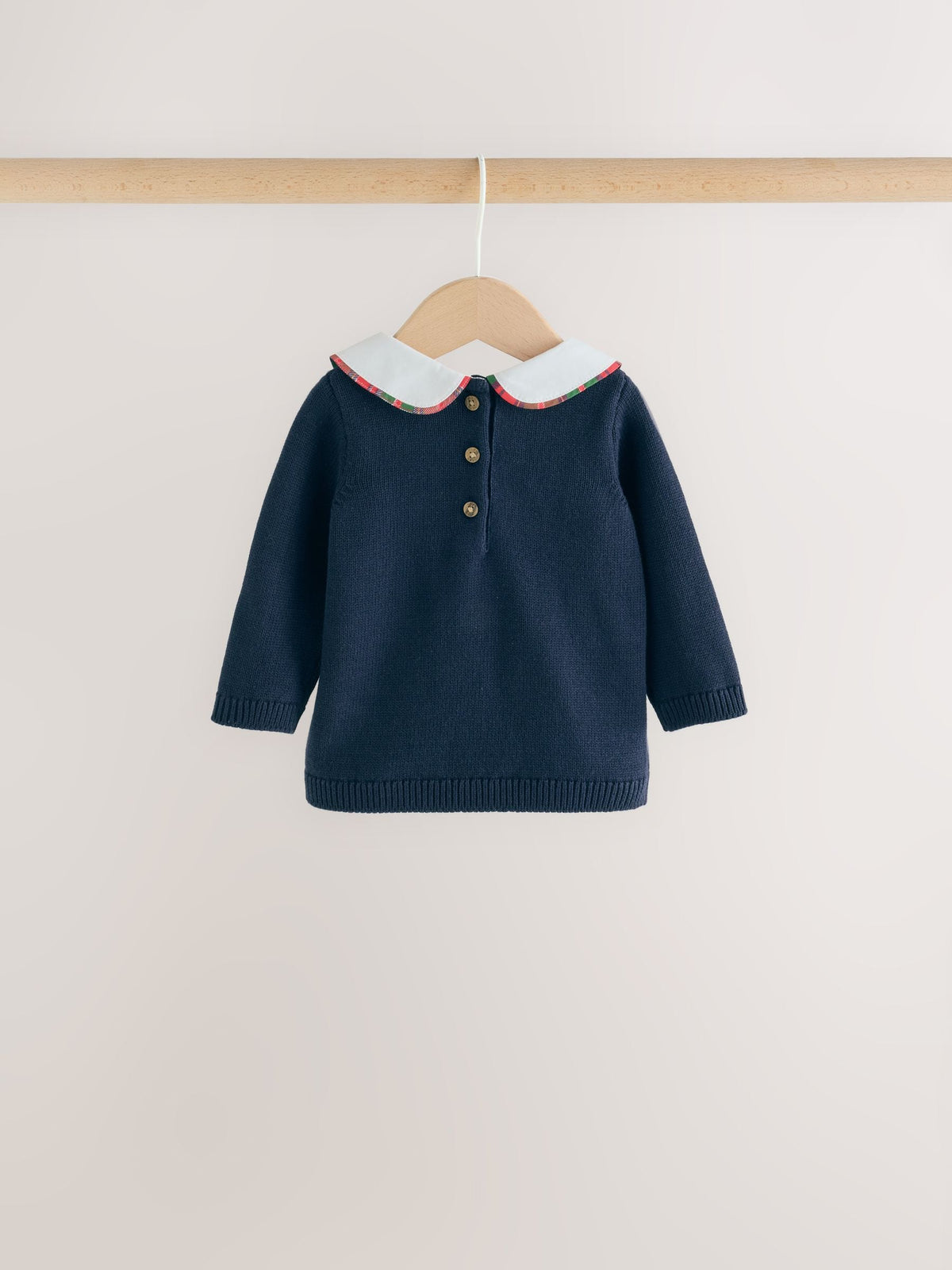 Navy Blue Bear Knitted Jumper and Leggings Baby Set (0mths-2yrs)