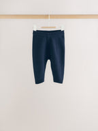 Navy Blue Bear Knitted Jumper and Leggings Baby Set (0mths-2yrs)
