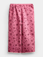 JoJo Maman Bébé Plum Purple Ditsy Floral Sweatshirt & Wide Leg Jogger Set