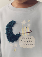 Blue Moon Sweatshirt and Frill Trousers Set 2 Pack (3mths-7yrs)