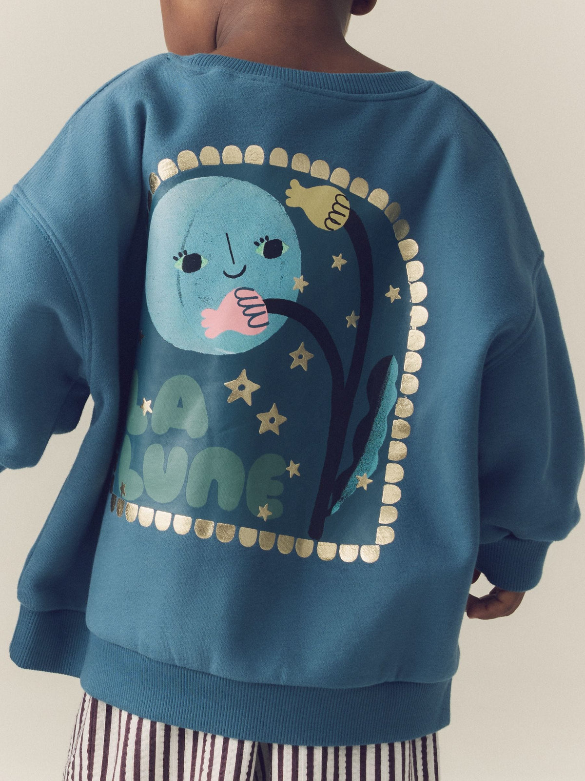 Blue Moon Sweatshirt and Frill Trousers Set 2 Pack (3mths-7yrs)