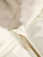 Baker by Ted Baker Shower Resistant Embroidered Peplum Padded Snowsuit