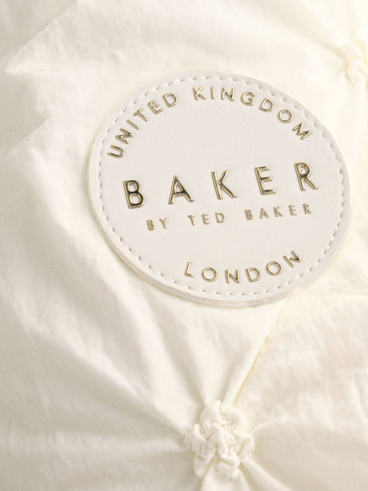 Baker by Ted Baker Shower Resistant Embroidered Peplum Padded Snowsuit