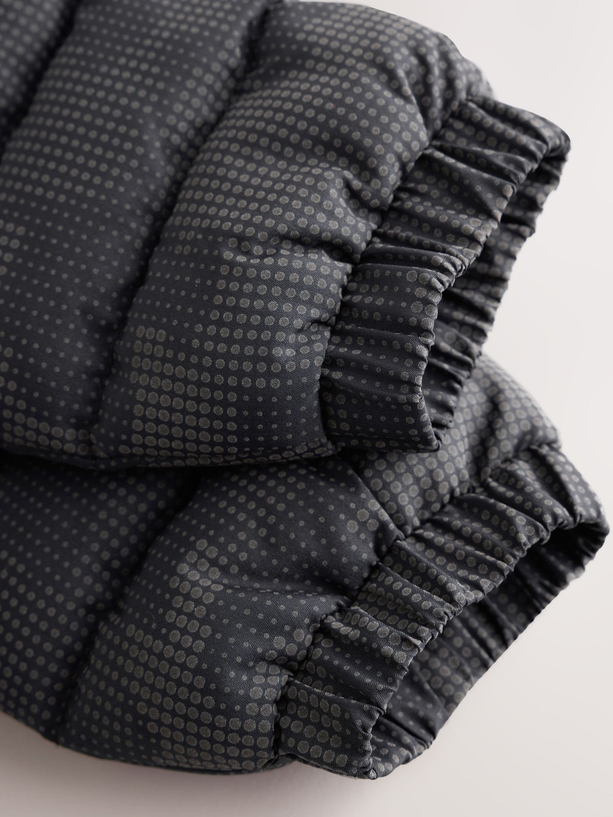 Grey Reflective Quilted Midweight Hooded Jacket (3-17yrs)