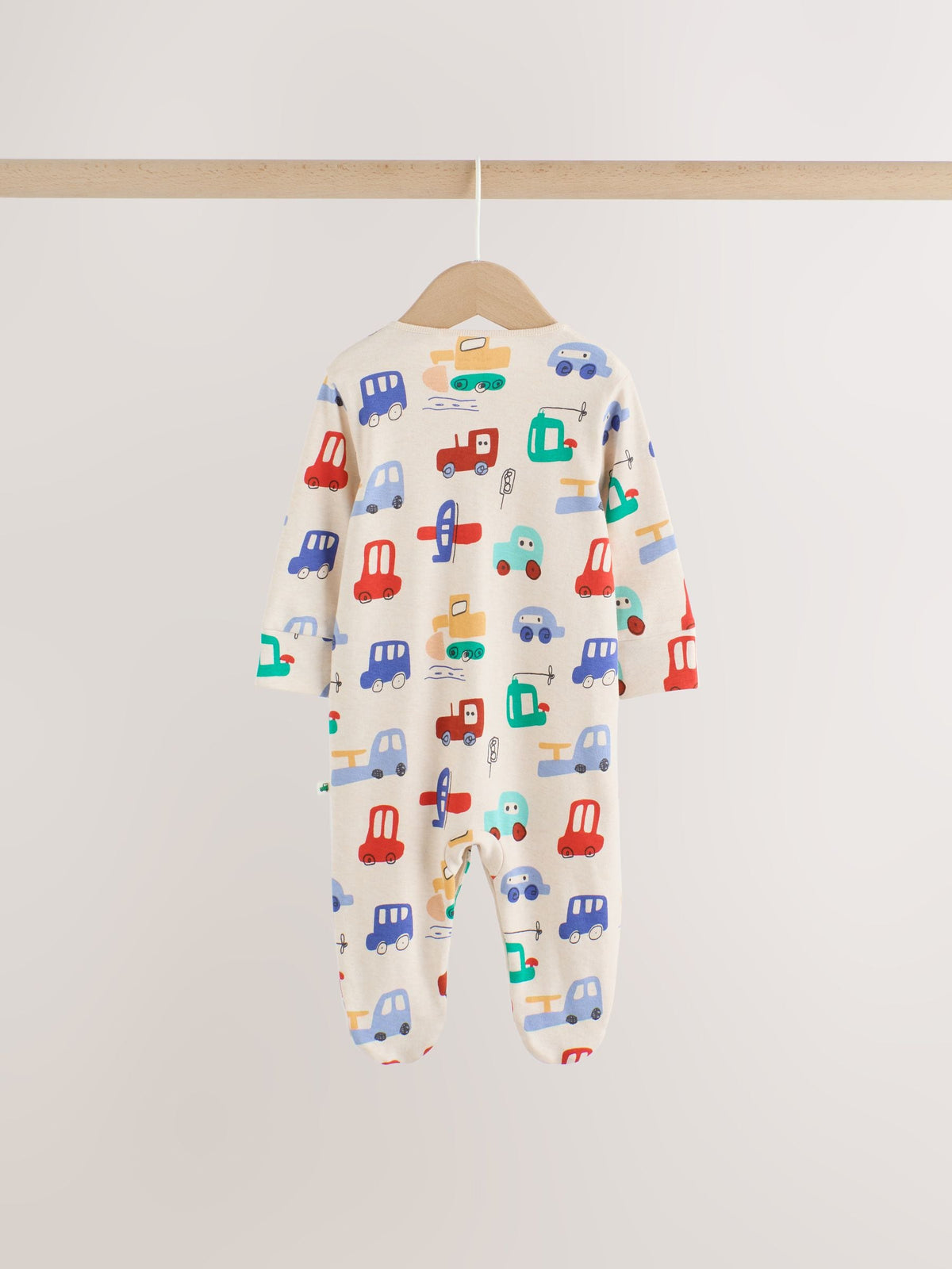 Bright Transport Sleepsuits 4 Pack (0mths-2yrs)