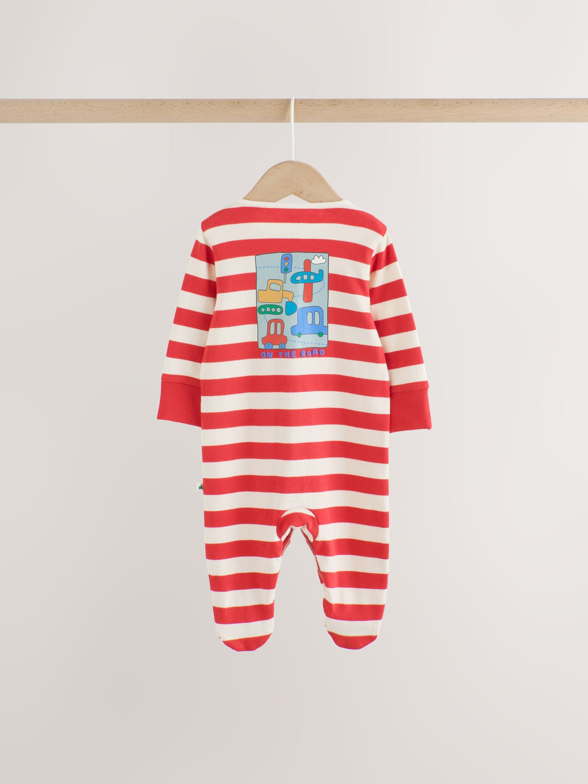 Bright Transport Sleepsuits 4 Pack (0mths-2yrs)