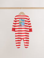 Bright Transport Sleepsuits 4 Pack (0mths-2yrs)